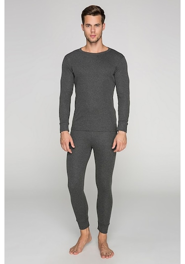 Thermoform Artica Unisex Termal İçlik Set Antrasit Renkli