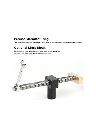 Ağaç İşleme Hızlı Sabit Klip Kelepçe Fikstürü Ayarlanabilir Et00006-b