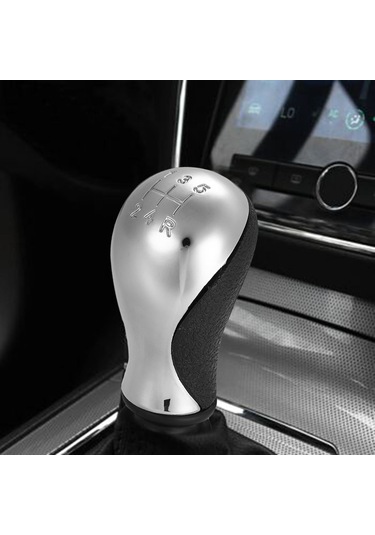 Yaozixa Citroen Xsara Picasso 1999-2008 İçin 5 Vites Manuel Vites Topu, Ergonomik Tasarım, Dayanıklı Plastik Ve Metal, Kolay Kurulum Siyah