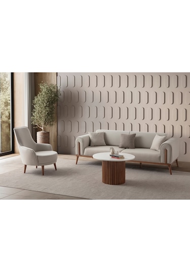 Riva 3+1 Koltuk Takımı Antrasit