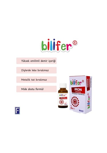 Bilifer Lipozomal Demir Damlası 10 ML