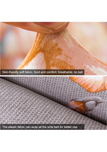 Sones Her Şey Dahil Kapak Kaymaz Kolçaksız Katlanır Kanepe Yatak Örtüsü, Boyut: L Dreamland