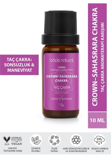 Bade Natural Taç Çakra Aromaterapi Karışımı 10 ML