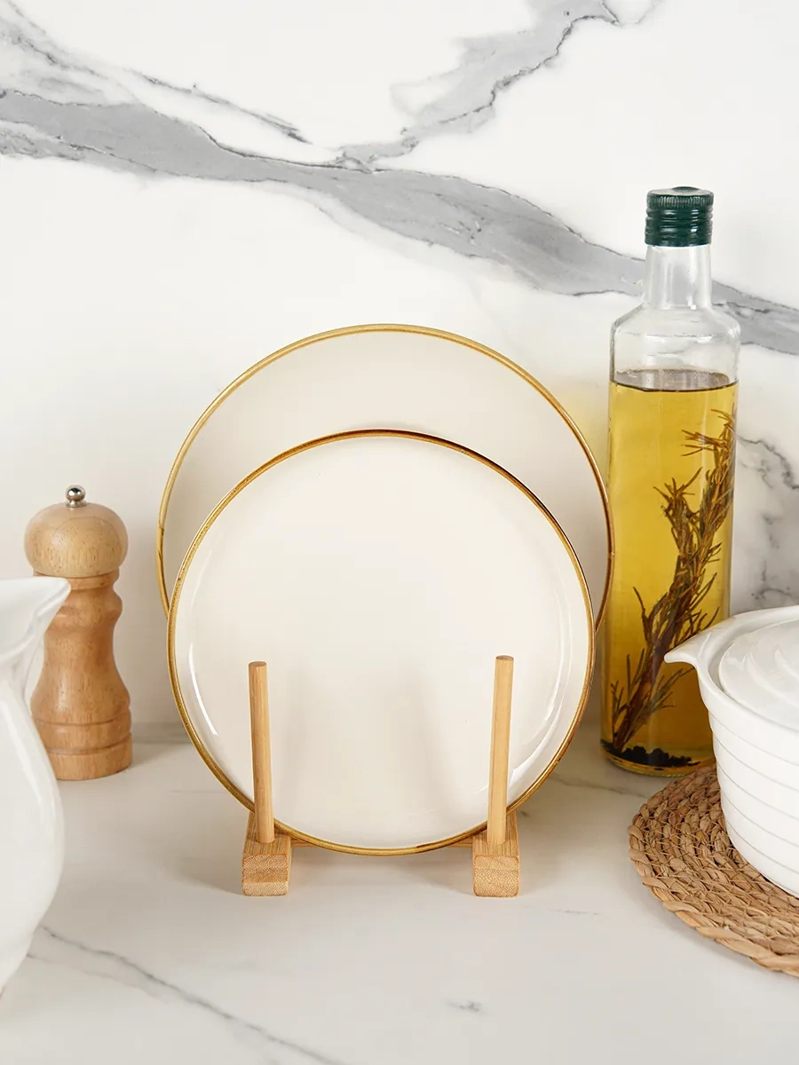 Skyphos Mutfak Kesme Tahtaları İçin Dekoratif Standlar 70532988 Bej