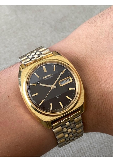 Seiko Classic 37 mm Çelik Kordon Vintage Erkek Kol Saati 2. El