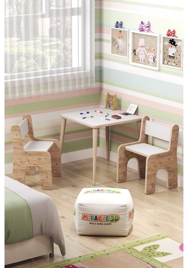 Miracle 3d Çocuk Oyun Etkinlik Çalışma Masası Ve Sırt Dayamalı Sandalye Aktivite Masası 2-4 Yaş Arası Atlantik Miracle 3d Çocuk Oyun Etkinlik Çalışma Masası Ve Sırt Dayamalı Sandalye Aktivite Masası 2-4 Yaş Arası Atlantik