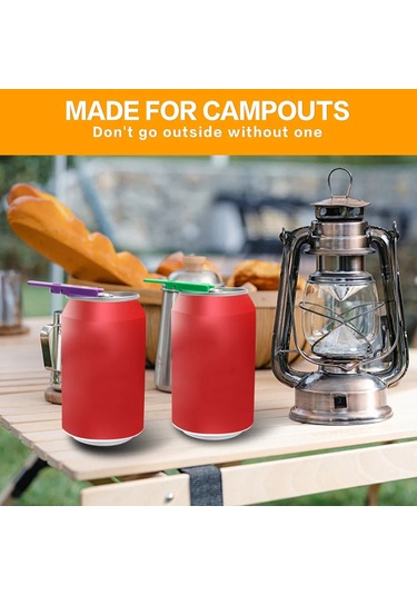 Basit Taşınabilir Şişe Açacağı Yeniden Kullanılabilir Kolay Konserve Açacağı Mühürlü İçecek Bira Kola Açacağı Kapak Çıkarıcı Mutfak Aksesuarları Kamp Aletleri 2 Adet Çok Renkli