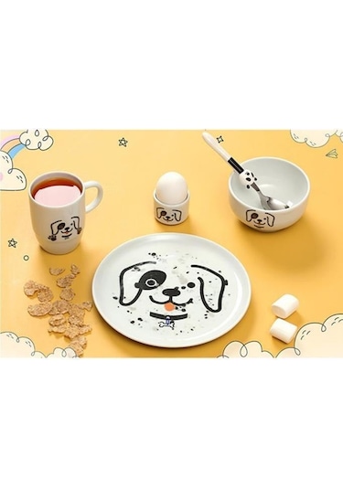 Porland Ruby Pretty Dog Mama Takımı 4 Parça Çok Renkli