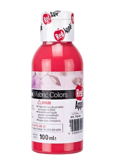 Red Apple Kumaş Boyası 100 Ml Pembe