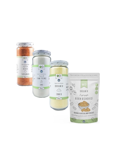 OG natural Organik Bebek Ek Gıda Çok Satanlar Seti Tarhana - İrmik