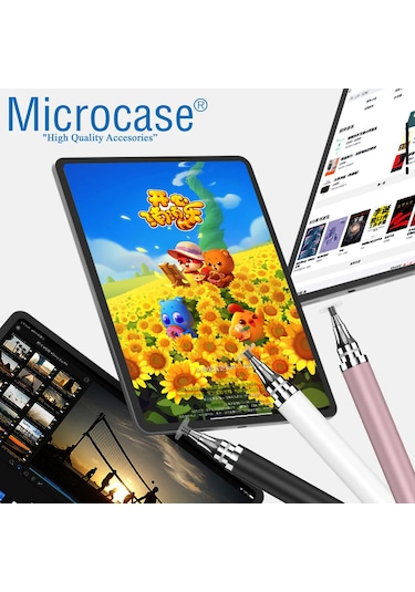 Telefon Tablet 2in1 Disk Uçlu Stylus Pen Dokunmatik Kalem AL3463