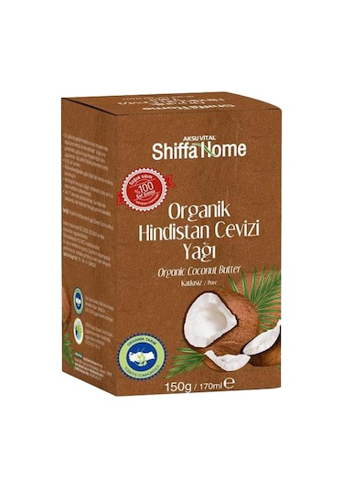 Shiffa Home Hindistan Cevizi Yağı 150 G