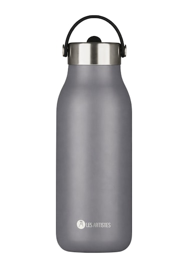 Les Artistes Paris Isı Yalıtımlı Çelik Termos 1000ml Grey Gri