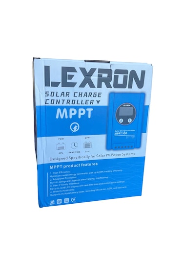 Lexron 40 Amper 12V -24V Mppt Solar Şarj Kontrol Cihazı