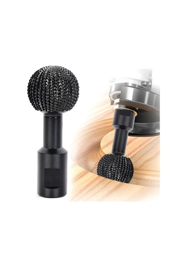 4 1/2 Ve 5 İnç Açılı Öğütücü İçin 5/8-11 İplikli Küre Döner Çapak, Bilyalı Gouge Ekleri