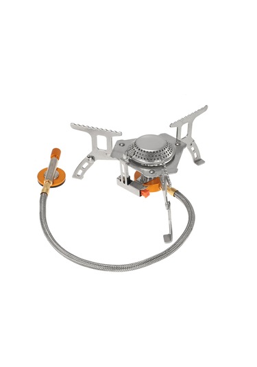 Ximistore9 Kamp Ve Bisiklet Turları İçin 3000w Güçlü Mini Ve Bölümlü Gaz Sobası + Adaptör Seti Gaz Kartuşu Dahil Değil Çok Renkli