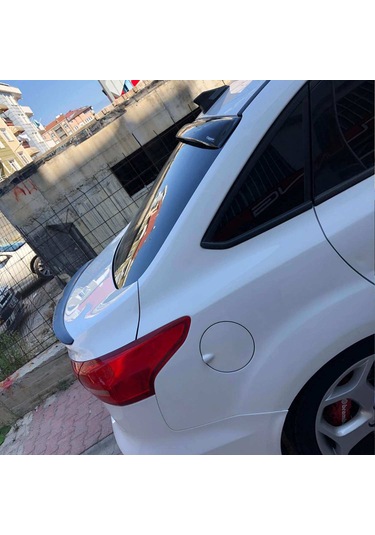Cappafe Ford Focus Arka Cam Üstü Spoyler Akrilik Abs 2011-2018
