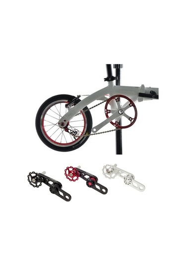 Novahub Hafif Ve Sağlam 6061 Alüminyum Bisiklet Zincir Gergisi - 11t/13t Uyumlu, Küçük Boyutlu