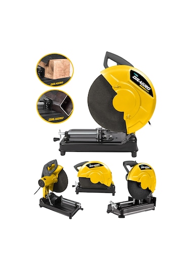 Dragro DRG-4200 Sarı Professional Profil Ve Metal Kesme Makinası 355MM Hx355