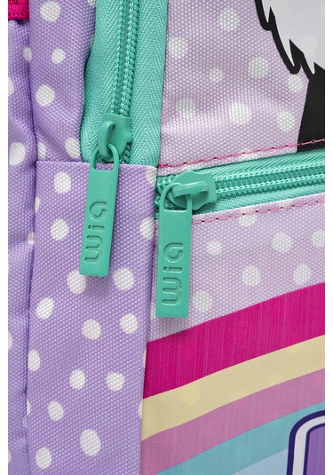 Wia Crowned Panda Kız Çocuk Okul Seti mor