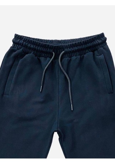 Çocuk Çıtçıtlı Şort-14547 Siyah