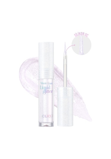 Clio Moon Glass Liquid Glitter Sweet Cloud 03 Violet Topping