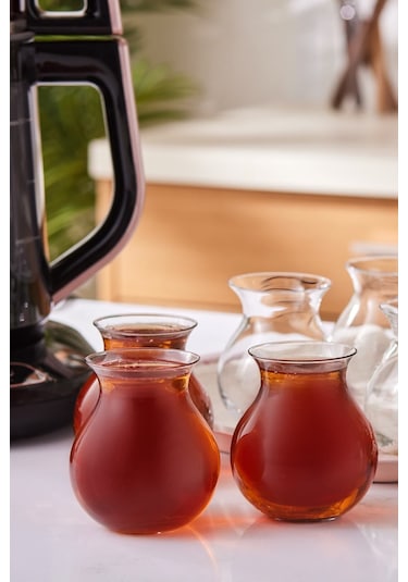 Karaca x Refika Tatlıcan 6'Lı Çay Bardağı Seti