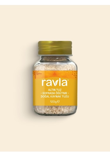 Ravla Altın Tuz Doğal Kaynak Tuzu 120 G
