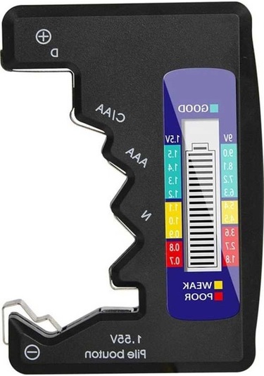 Dancemonkey Anahtarsız Pil Testi Cdn Aa Aaa Lcd Güç Endeksi Ekranı