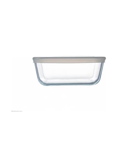 Pryex Kare Kapaklı Saklama Kabı 0.85 Lt