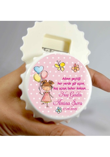 Baskiistiyorumm Hoşgeldin Bebek Açacak Magnet Açacaklı Kapak Şeklinde Magnet (387461245)