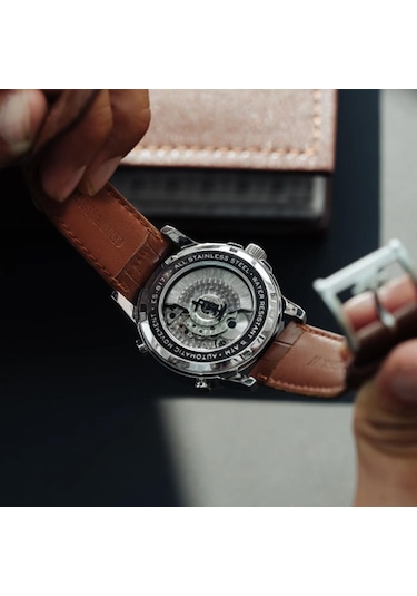 Earnshaw Es-8177-02 Erkek Kol Saati Metalik Gri