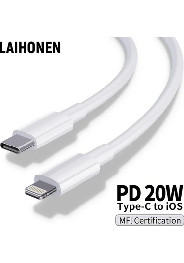 Willowhaven 20w Usb C - Lightning Kablo 3 Adet Beyaz 3 3ft İphone Uyumlu 14 13 12 11 X Xr Xs Airpods Uyumlu Uyumlu Pro Şarj Kablosu
