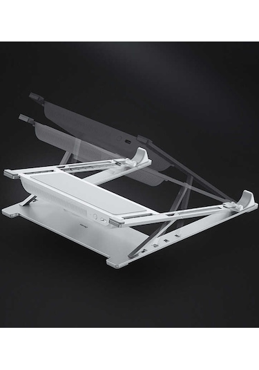 Benks SR03 Fanlı Laptop Standı - ZORE-219133 Gümüş