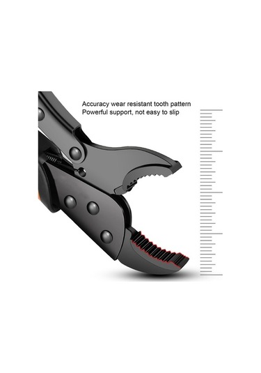 Electric Ayarlı Kilitli Pense - 25 Cm Sert Çeneli, Kaymaz Tutma, Dayanıklı Karbon Çelik, Multi-fonksiyonel Sıkma Pense