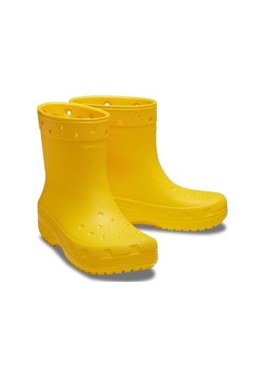 Crocs 208363-75y Classıc Boot Yağmur Çizme Çocuk Bot Sarı