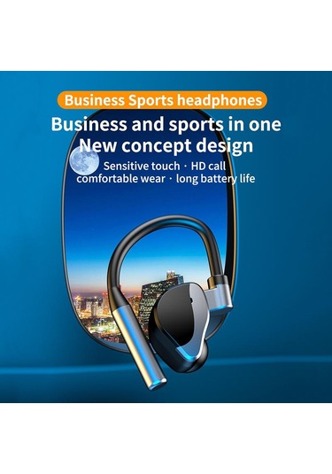 Vaorlo L15 Bluetooth 5.2 Hd Mikrofonlu Tek Dokunuşlu Kulaklık Ipx5 Tüm Akıllı Telefonlar İçin Su Geçirmez Kulaklık İş Kulaklıkları