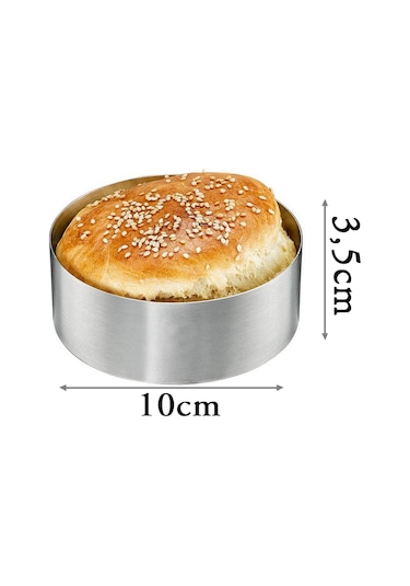 Narkalıp Hamburger Ekmeği Pişirme Kalıbı