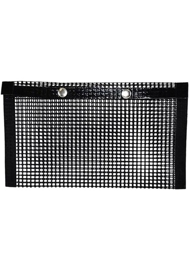 Homyl Açık Barbekü Izgara Örgü Çanta Yapışmaz Isıya L Siyah