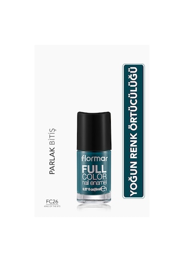 Full Color Ultra Yüksek Pigmentli & Parlak Bitişli Oje 8682536078528 Fc26 Kıng Of The Bts