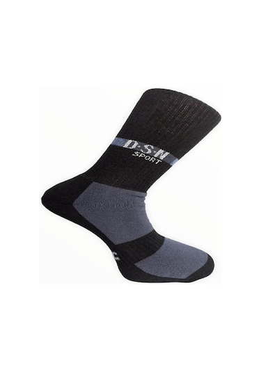 SPOR HAVLU ÇORAP 3 ADET - Karışık Çok Renkli