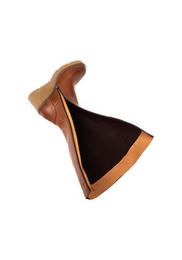 Çizme Kadın 25k12068 Vergelio Skin Cuoio-tan Cuoio