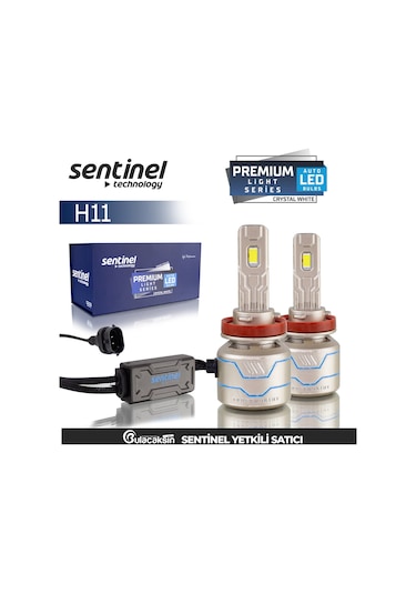 Premium Beyaz Led Xenon Ampül Seti 85w 14000 Lumen H11 H11