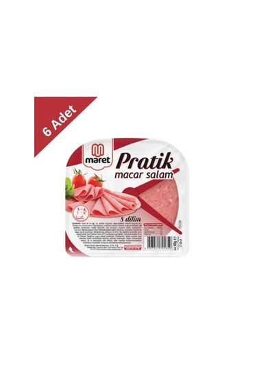 Maret Pratik Macar Salam 60 G X 6 Adet