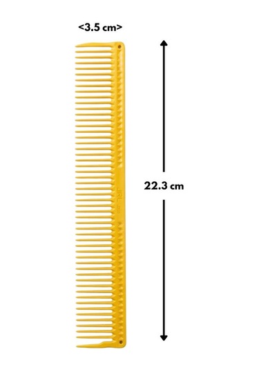 Jrl J309 22.3 Cm Antistatik Profesyonel Kesim Tarağı Sarı
