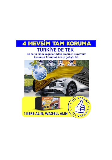 Nissan Almera 1990-1999 Dolu Ve Güneş Korumalı X900 Araba Brandası - Oto Çadır Örtü