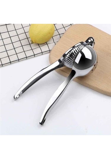 Wondernest Manuel Narenciye Sıkacağı, Paslanmaz Çelik Limon Ve Meyve Presi Lichen Hf Gri