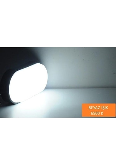Banyo Tavan Lambası Aydos 20w Oval Siyah Balkon Tavan Lambası 6400k Beyaz Led Işık Teras Duvar Lambası Siyah