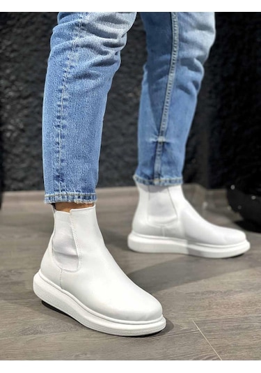 Knack Yüksek Taban Ayakkabı 111 Beyaz 001