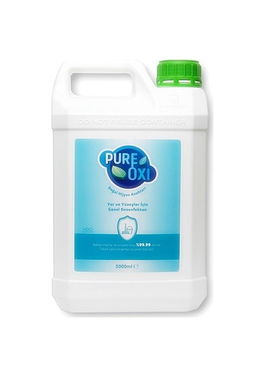Pure Oxi Yer ve Yüzeyler İçin Genel Dezenfektan 5 L